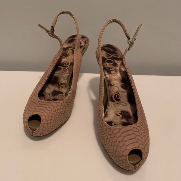 🔹Sam Edelman “Evelyn” leather heels🔹 - Picture 2 of 6